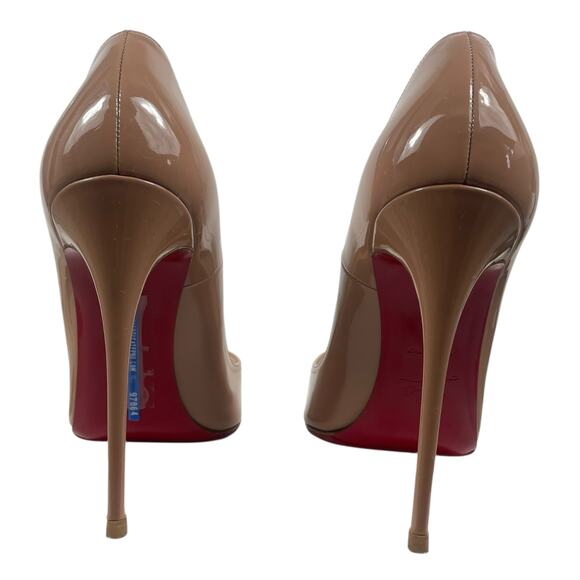 Christian Louboutin So Kate 120mm Patent Leather Pump Blush Size 39 - Picture 10 of 16